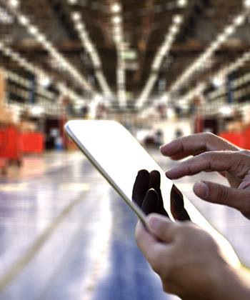Speed up product development close up of someone using a smartphone